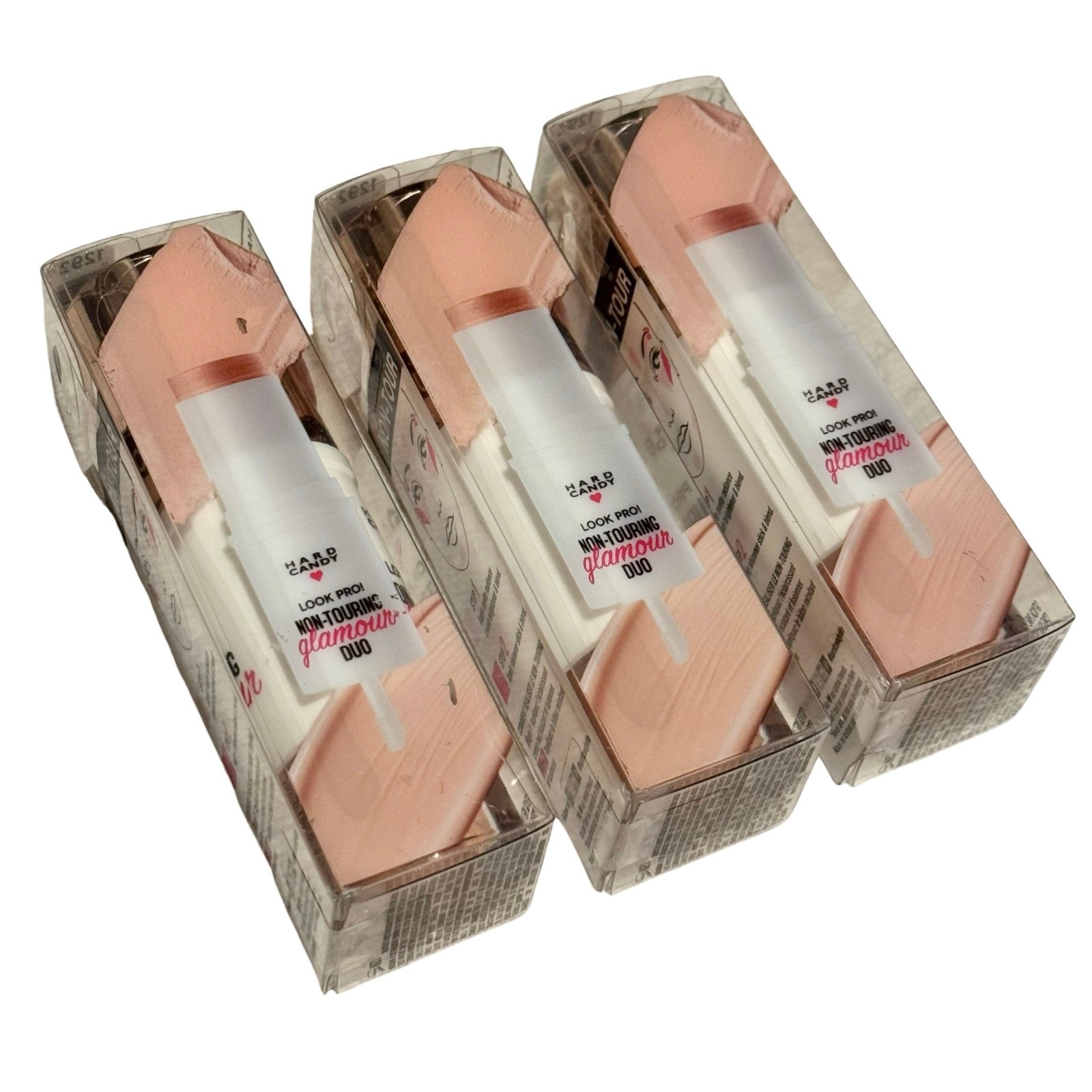 NEW Hard Candy Lot of 3 Highlighting Shimmer Stick 1292 Look Pro Glamour Duo