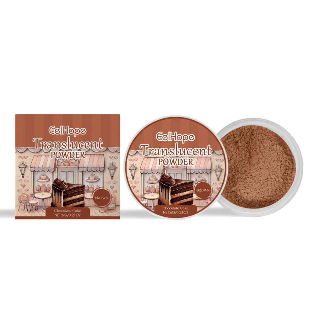 Brown Makeup Powder (Chocolate Cake Flavor) Baking Flavor