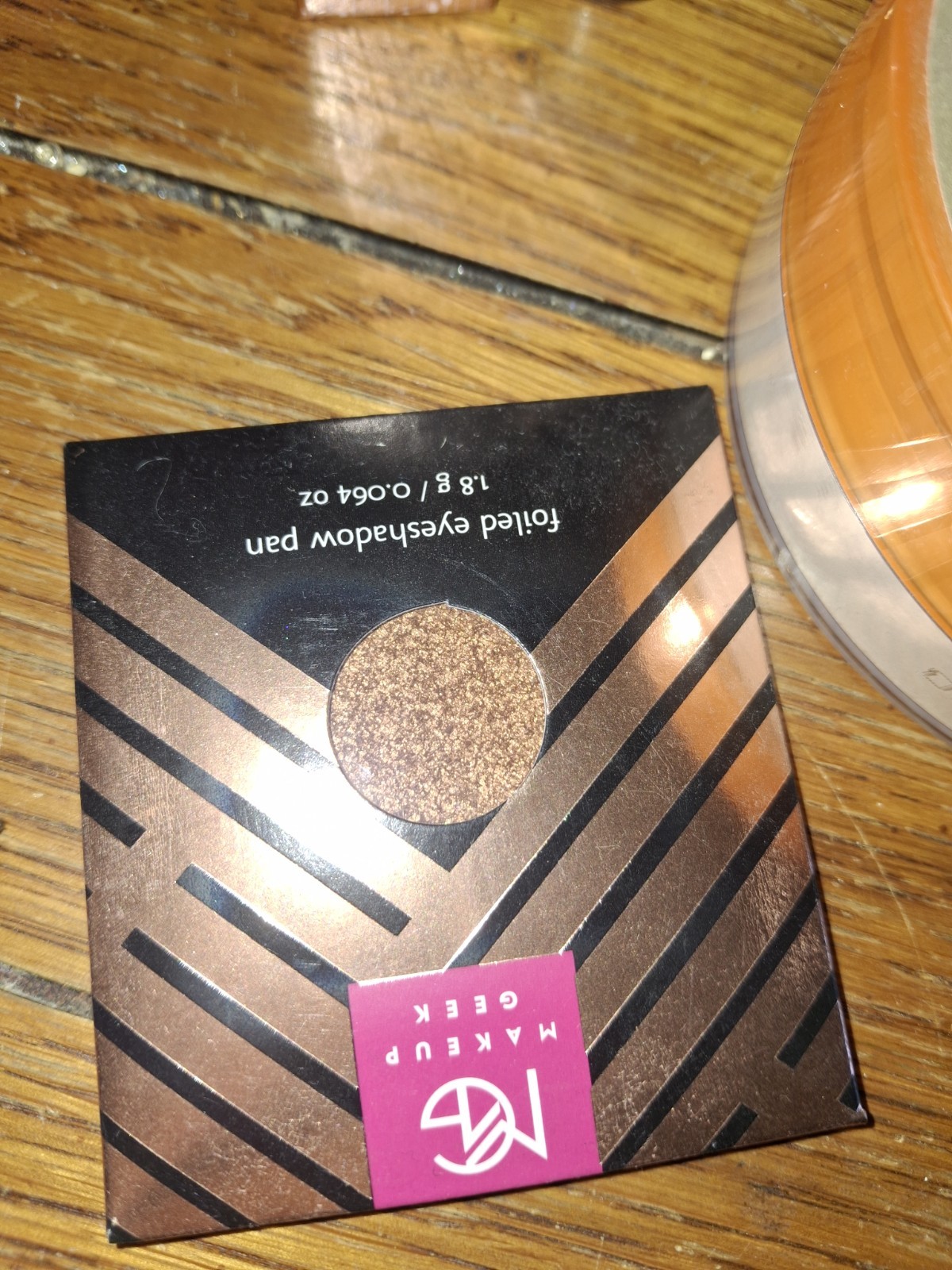 Assorted Metallic Makeup Lot: Airspun Loose Powder, Girlactik, Makeup Geek Pan
