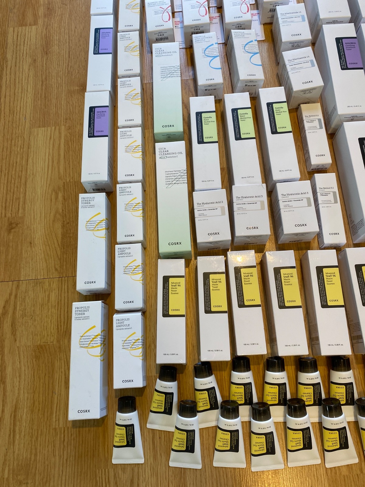 huge cosrx bundle korean skin care makeup products 95 new items