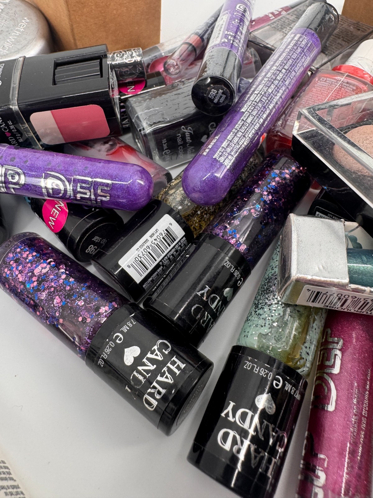 Makeup Hard Candy/ Wet&Wild Eyeshadow Lip Gloss Liner, nail polish – 30pc LOT