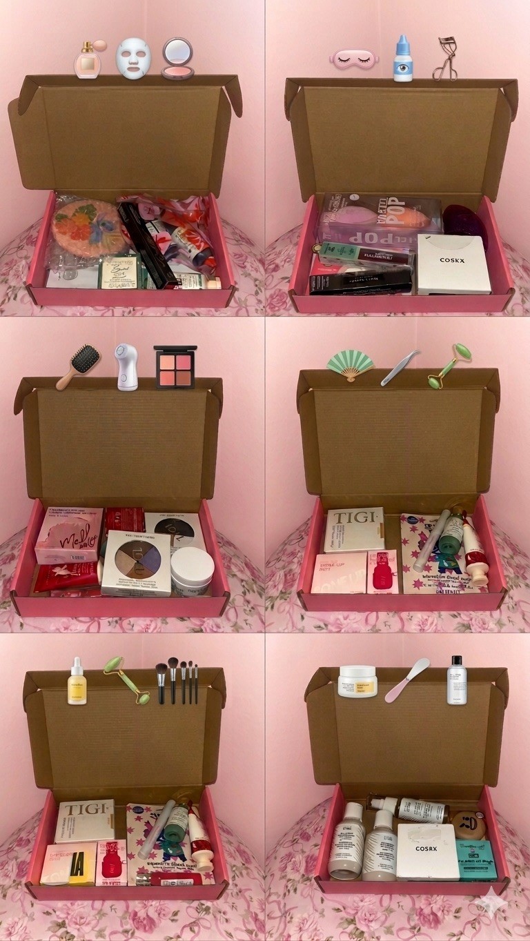 $90 Beauty Mystery Box Full Size &Travel size products with High End &Drug Store