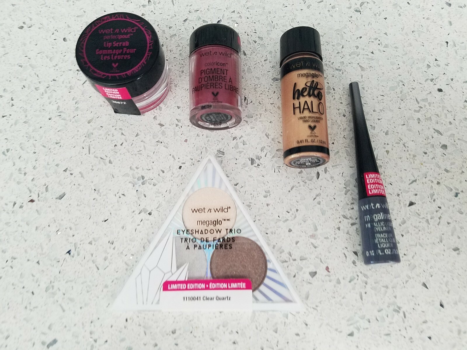 WET N WILD Lipgloss-Eyeshadow Palette-Highlighter-Hair-Face MAKEUP LOT Of 16