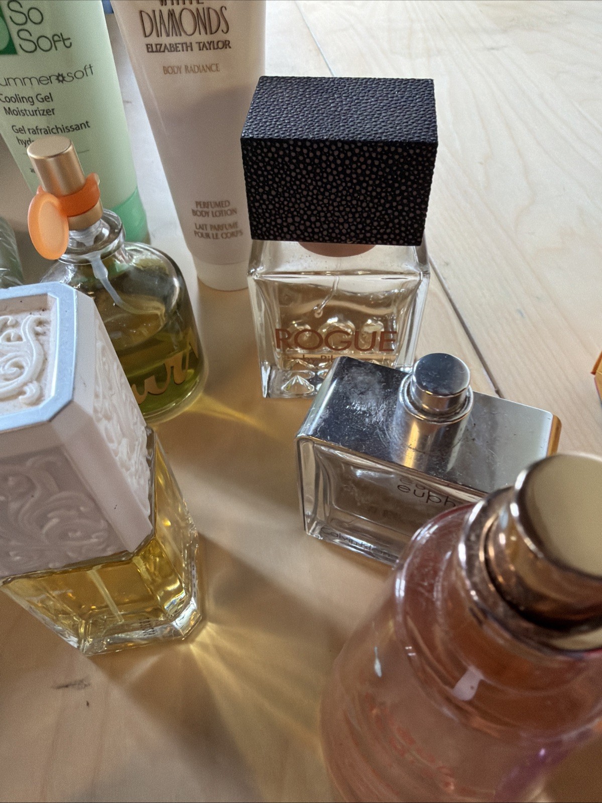 Mixed Beauty Supply Lot – Ed Hardy, Philosophy, Bigelow, Perfumes, Avon, Taylor