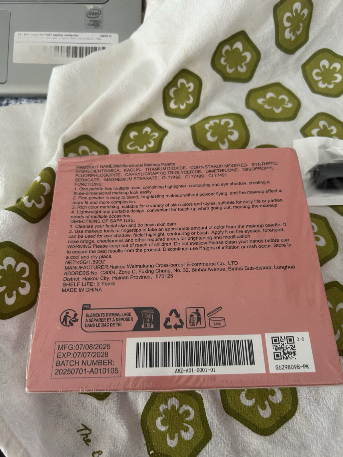 Multifunctional Baked Makeup Pale – Full Size – See Pictures Reduced