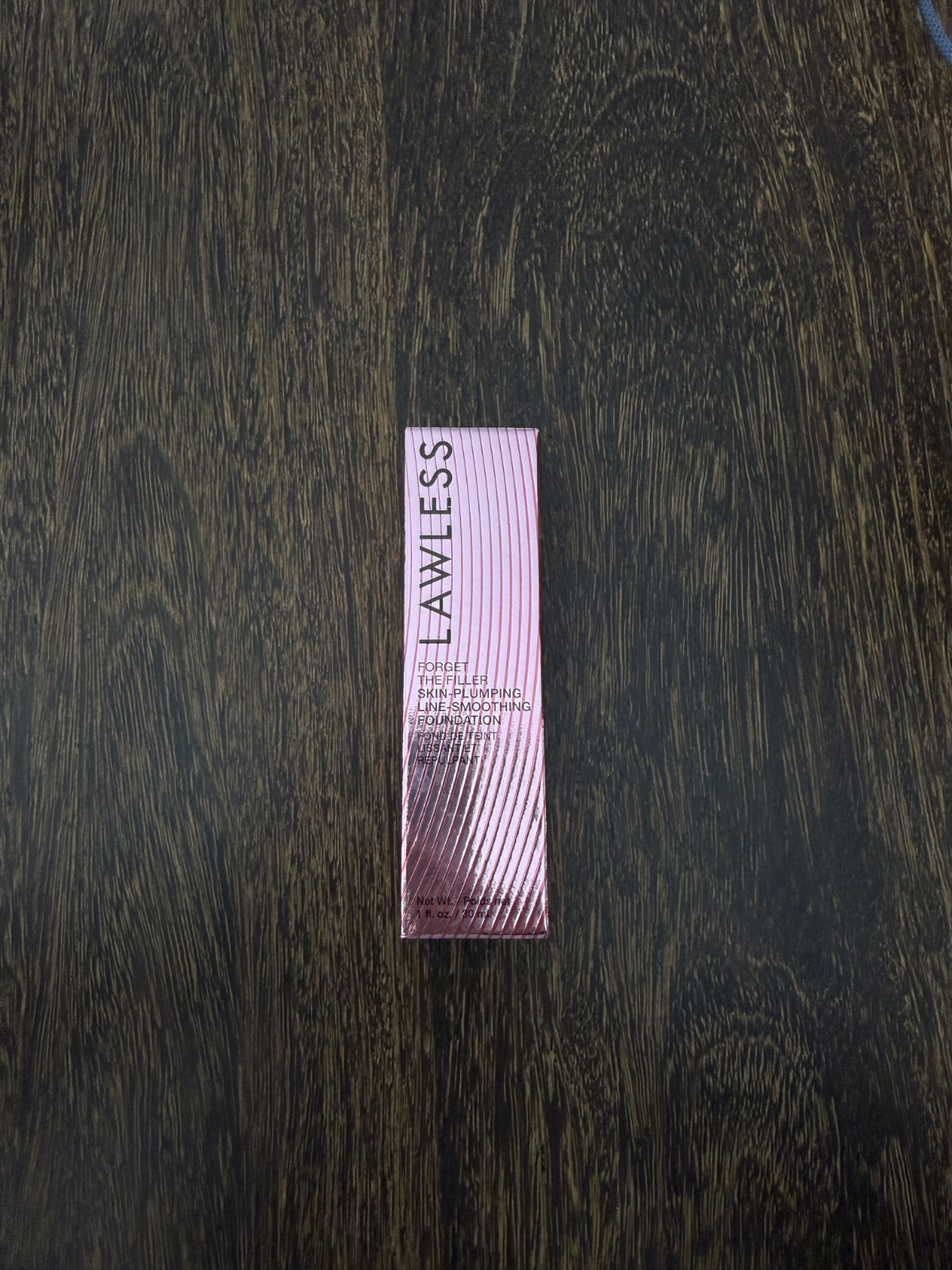 LAWLESS LOT OF 3, SKIN PLUMPING FOUNDATION, FOUNDATION BRUSH, TINTED BALM $100