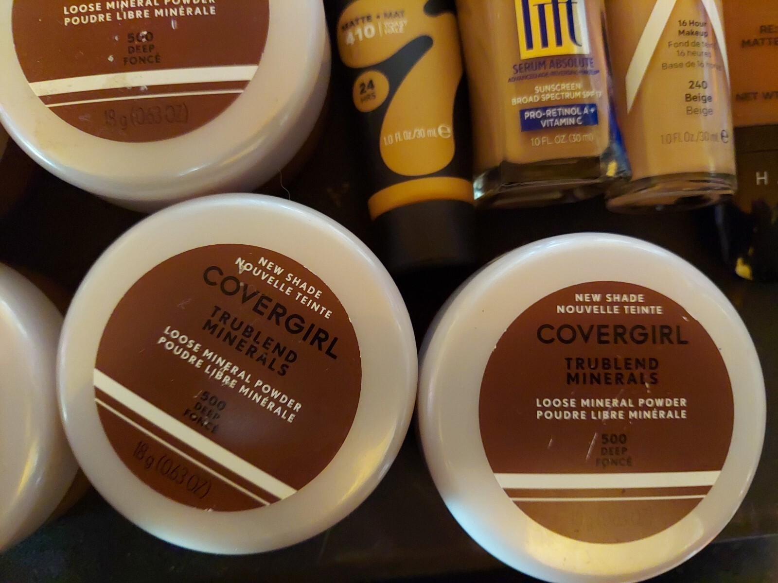Lot Of Assorted Foundations ~ Maybelline, Covergirl, Elf, L’Oreal & More