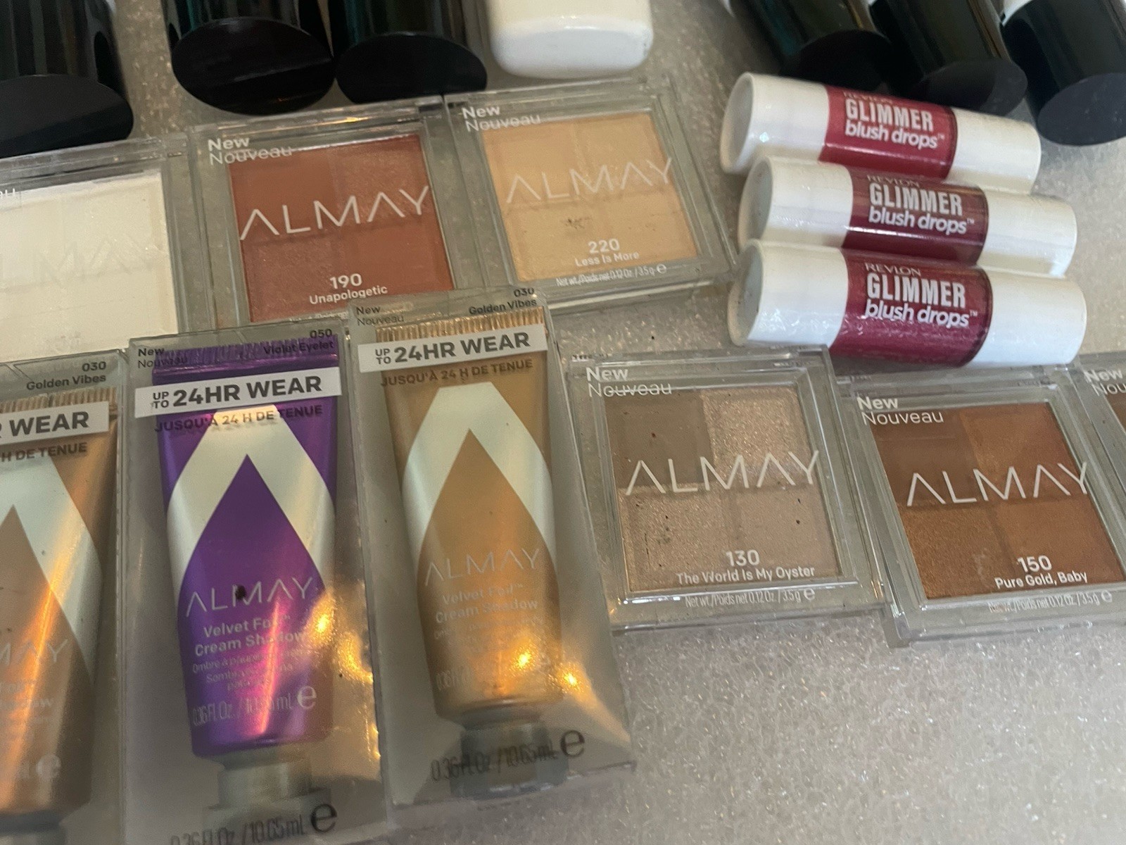 100 X Almay Mixed Makeup Lot Assorted Clean Lot View Photos Read Description!