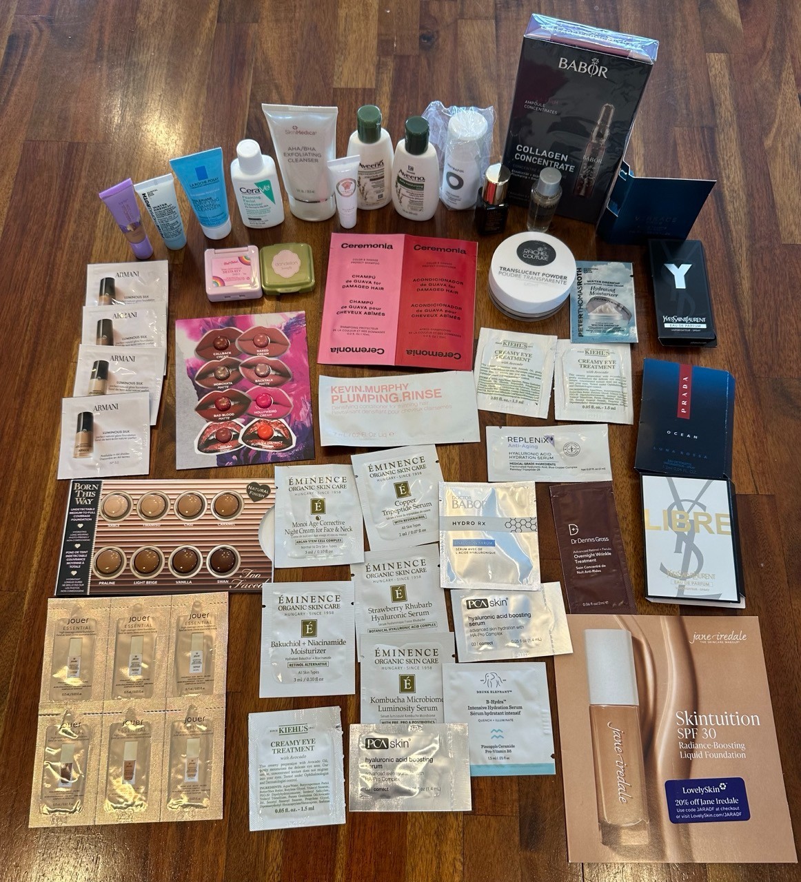 Makeup Skincare Hair Beauty Perfume Sample Lot Z w/some Deluxe 50 Pieces Luxury