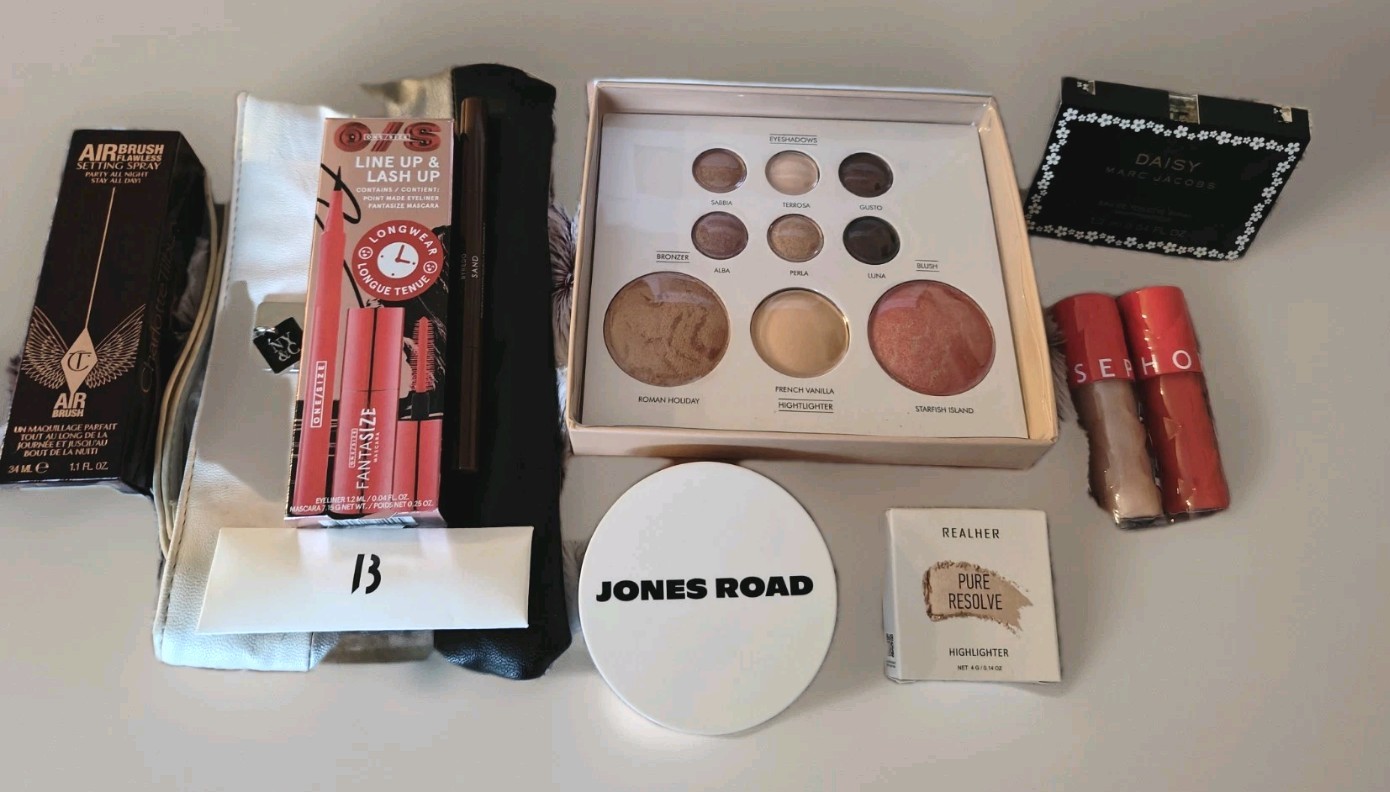 Beauty Bundle Feat- C.Tilbury , One/Size, Sephora, Realher, Jones Road, Byredo