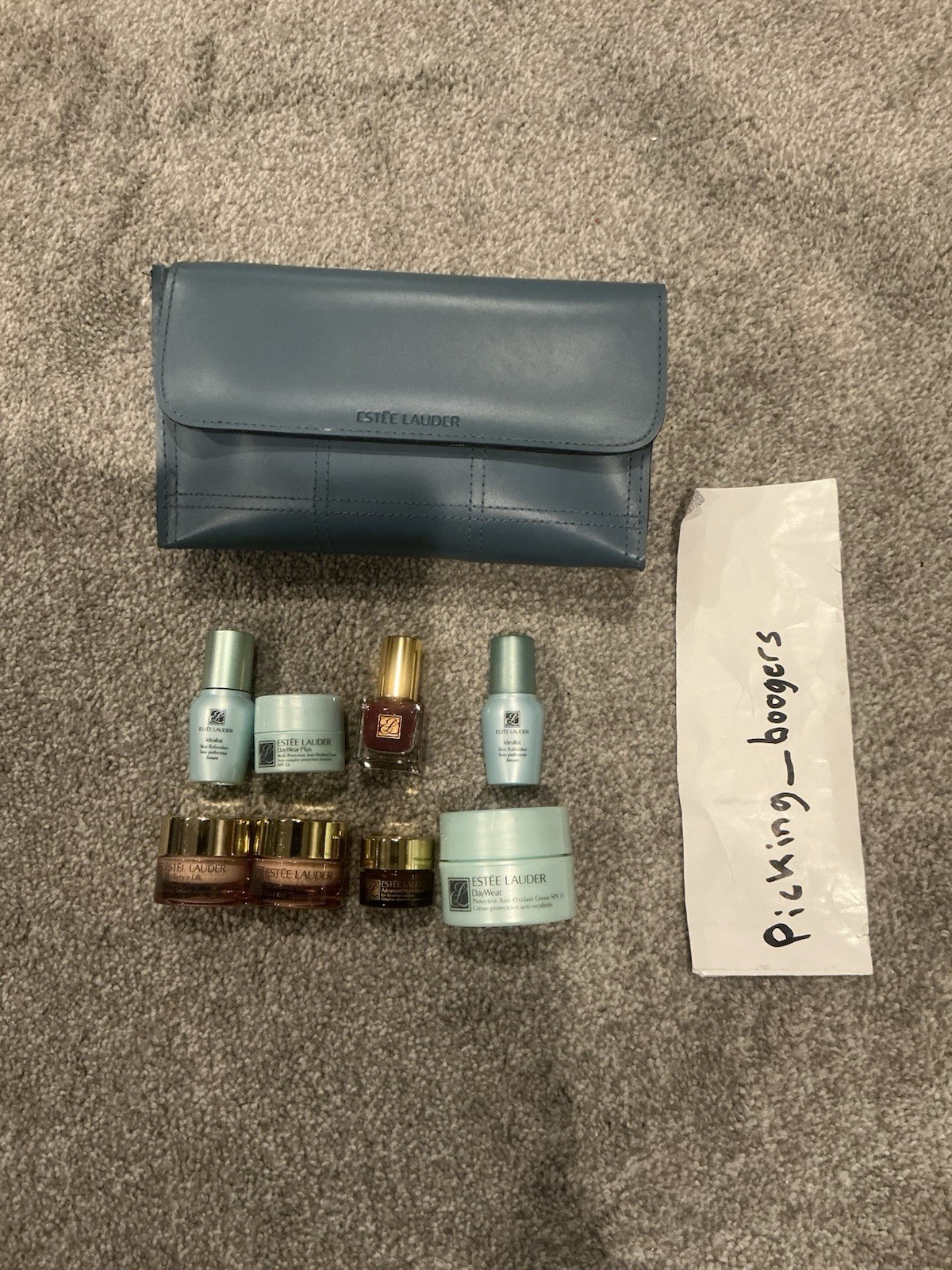 Vintage Estée Lauder Discontinued Travel Kit Skincare Bundle Makeup Bag