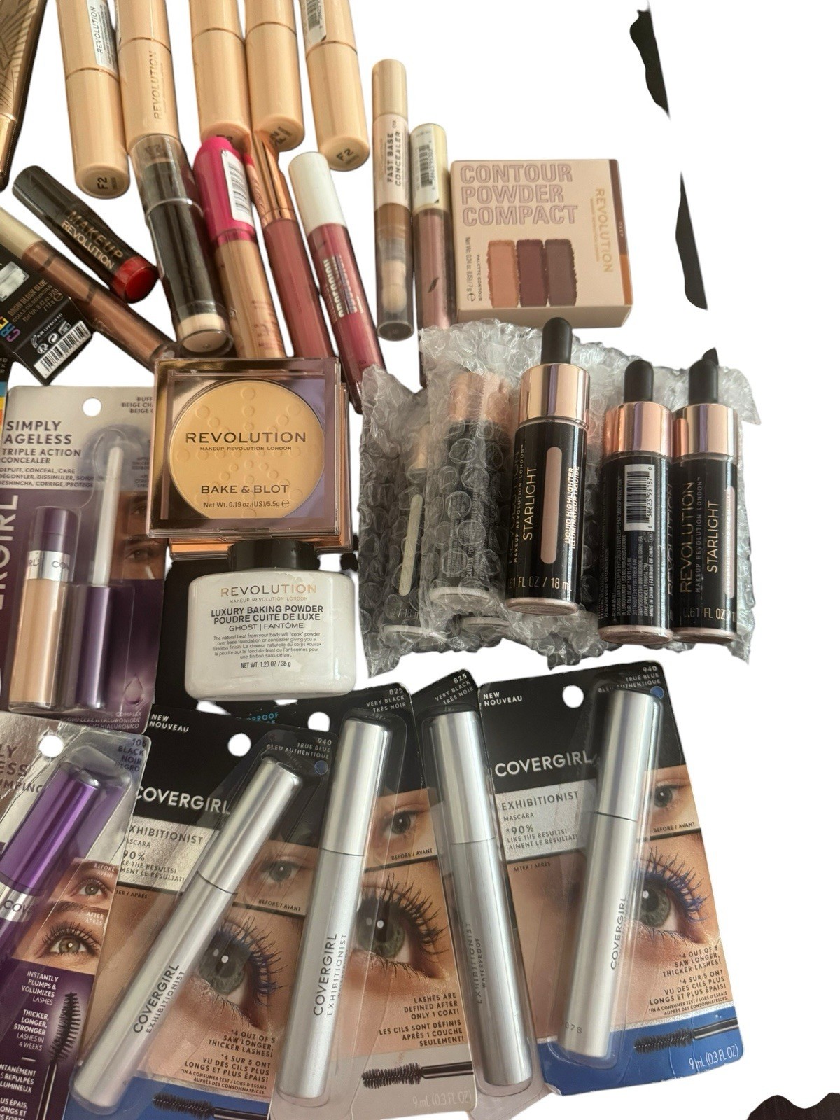 Wholesale Bulk Makeup 50-Piece Assorted Cosmetics Lot All New