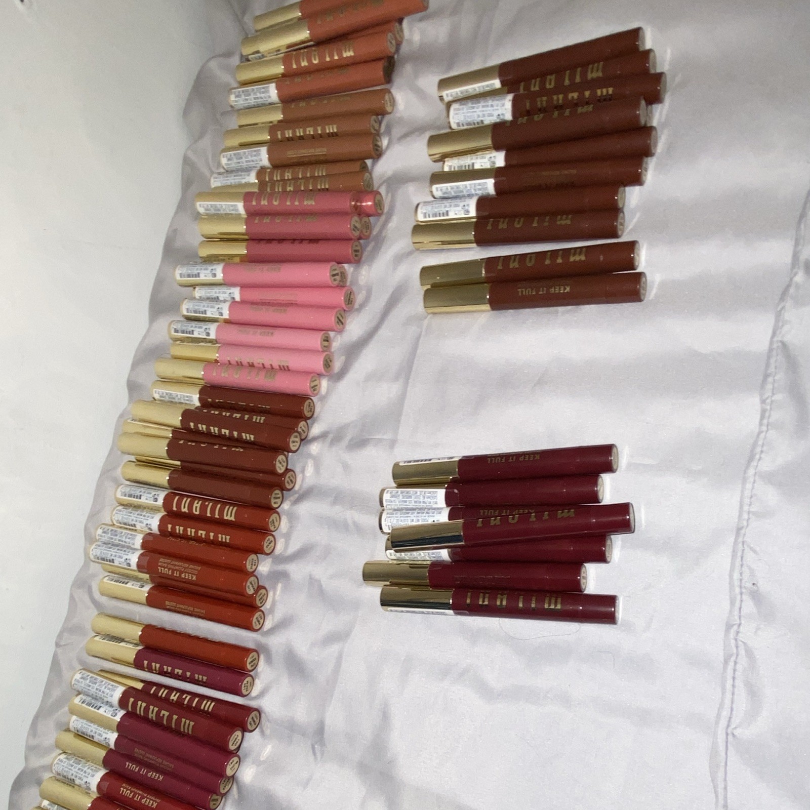 Milani Keep It Full Lip Plumper Gloss Mixed Lot, Full Size Assorted Shades