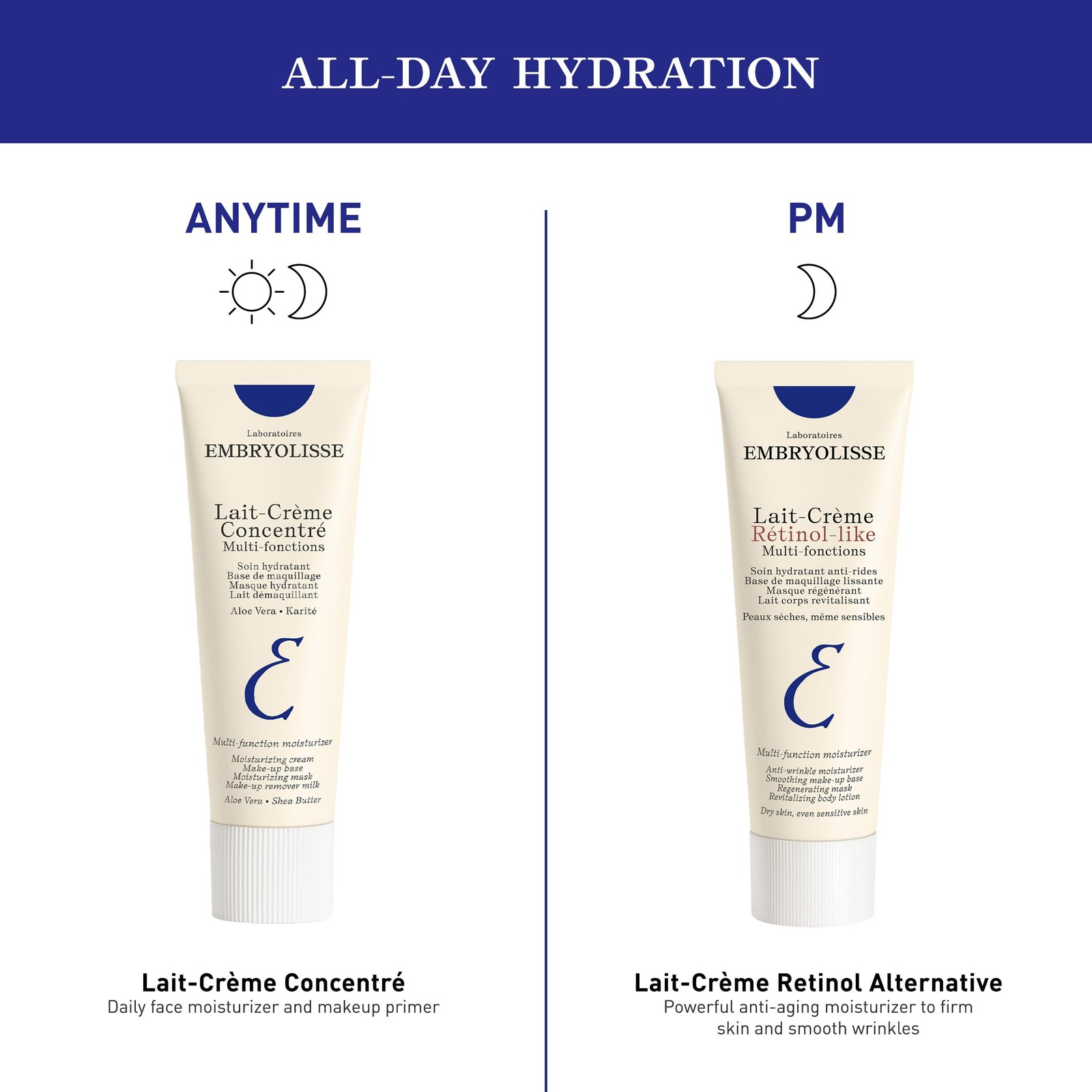 Embryolisse Lait-Crème Concentré, Face Cream & Makeup Primer – 1.01 fl.oz. –