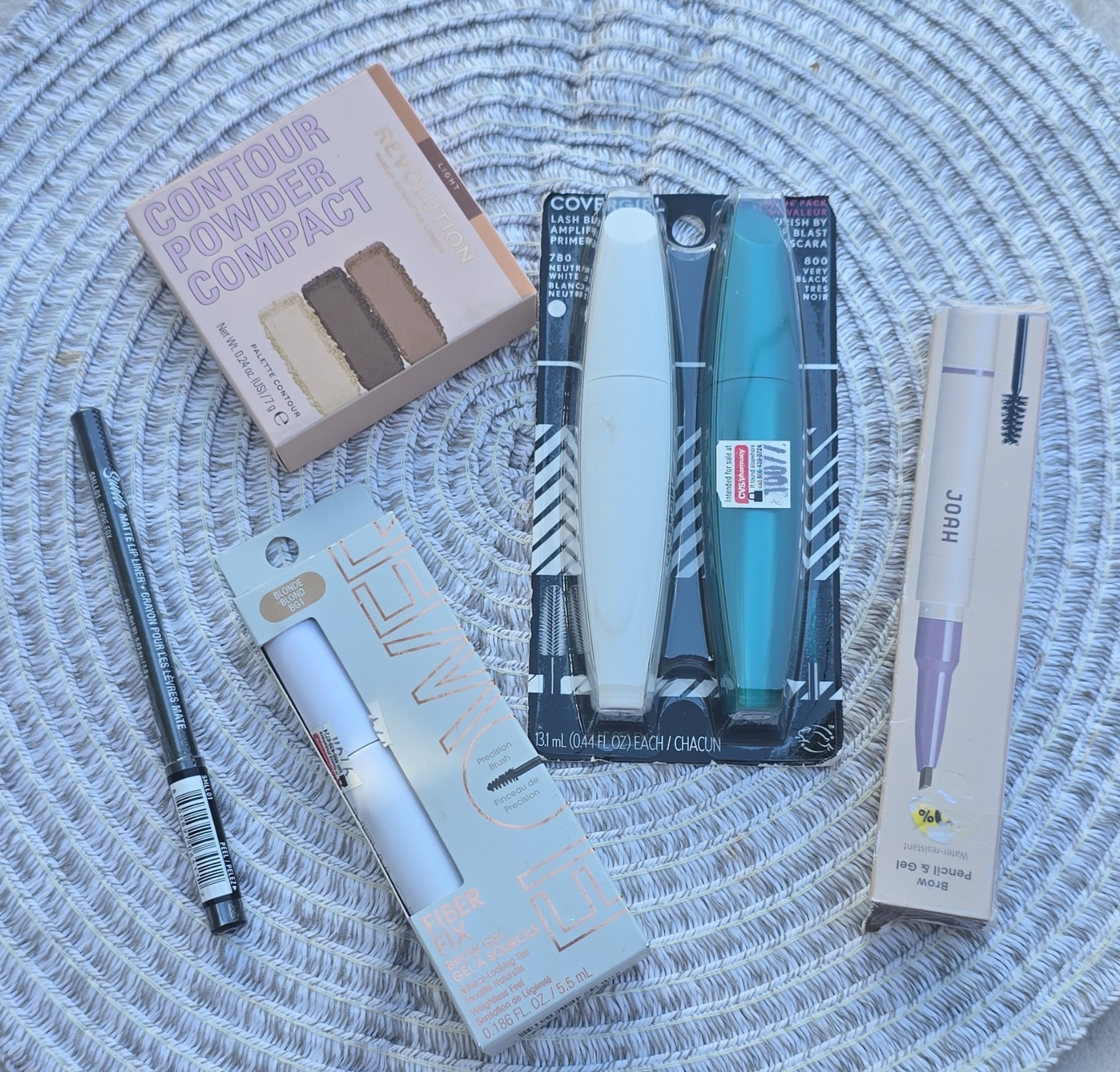Assorted Full Size Water-Resistant Makeup Lot: CoverGirl, e.l.f., NYX, JOAH