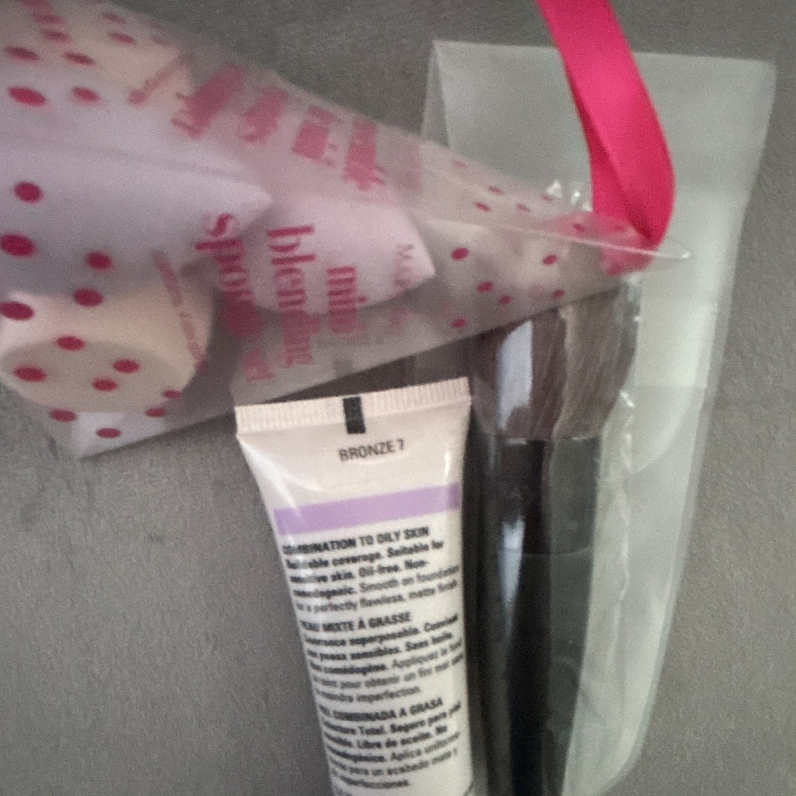 Mary Kay TimeWise Matte-Wear Foundation Bronze 7 w/ Brush + Sponge