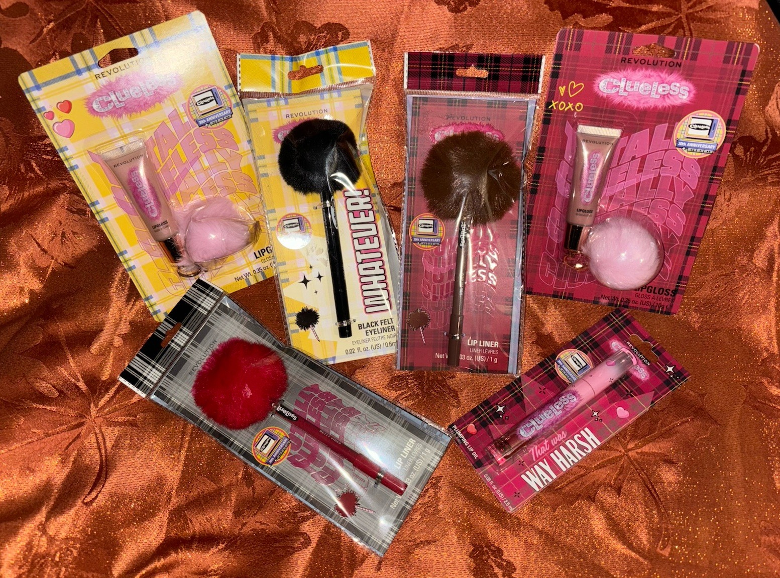 Revolution X Clueless Cher & Tai Makeup! Lot Of 6! New