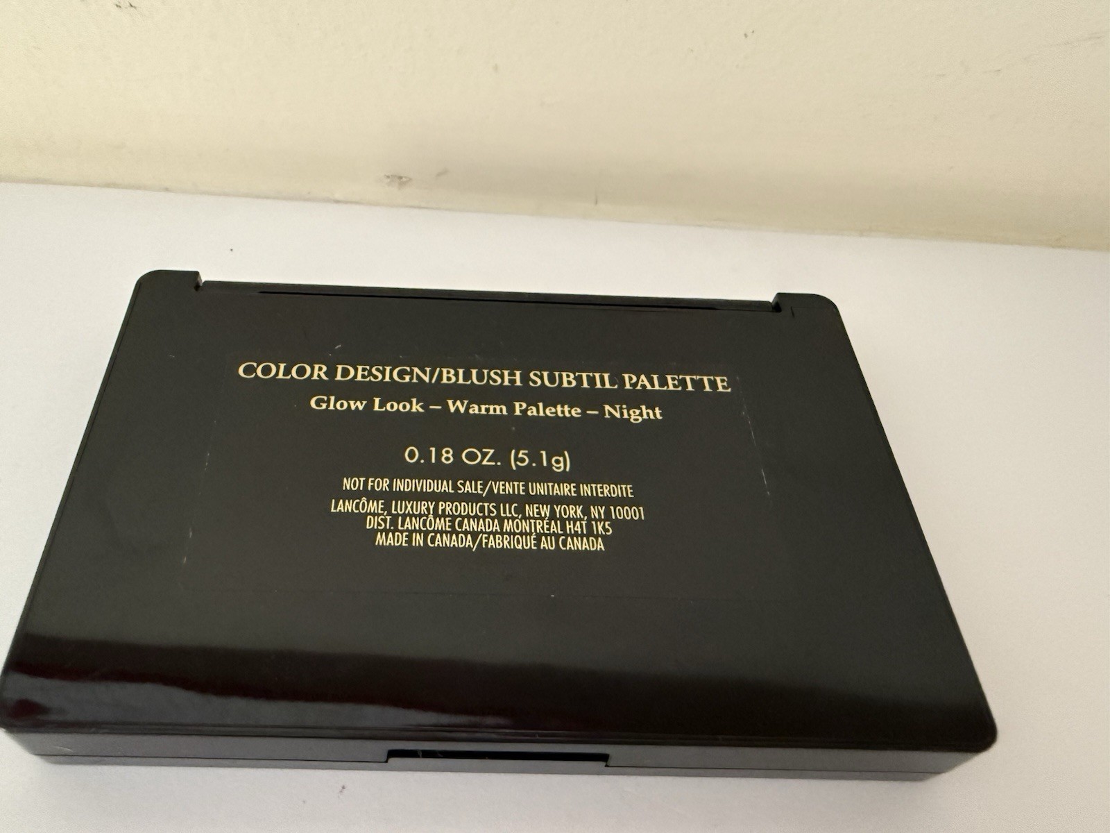 NEW Lancome Lot Eyeshadow Blush Palette, Sugared Maple + Red Stiletto Lipsticks