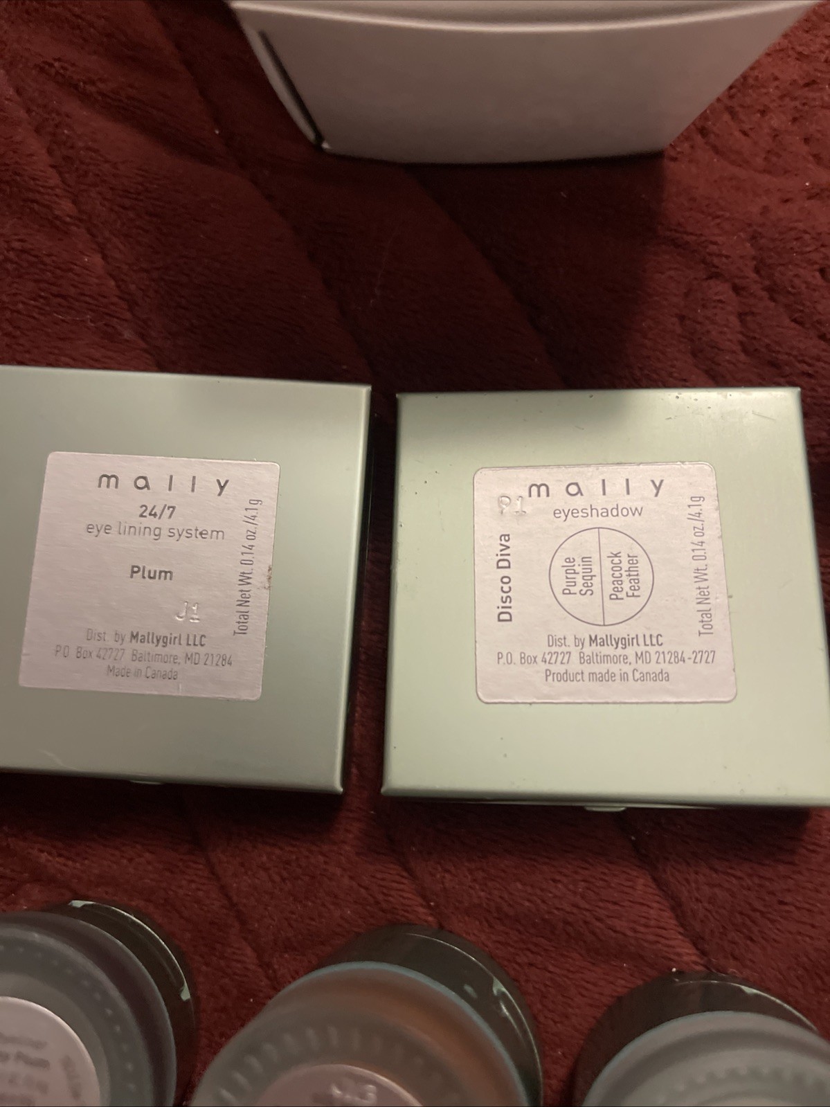12pc MALLY Makeup ,shine, Glow, Lip, Concealer, Primer, Blush, Foundation, Clean