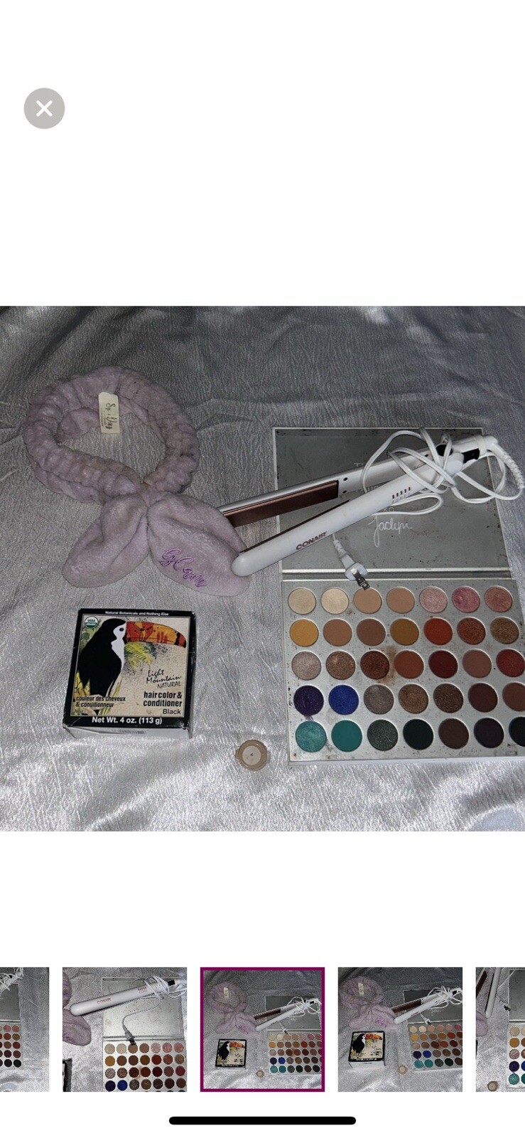 Bundle morphe Palette Conair Hair 5 items women accesorios
