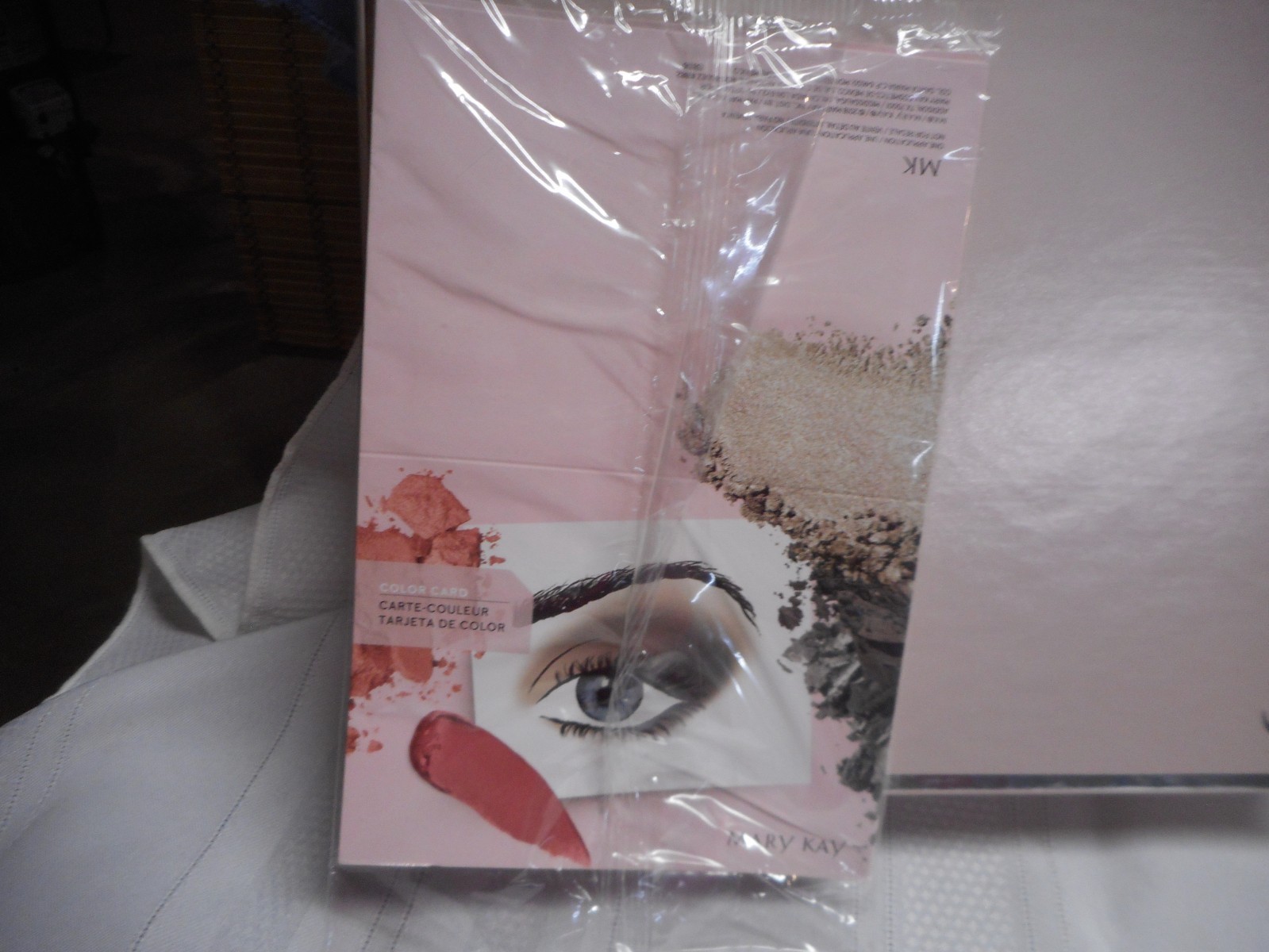 Mary Kay color card sample sheets 1 Pack (5 Sheets) Cashmere Ombre Smoky Quartz