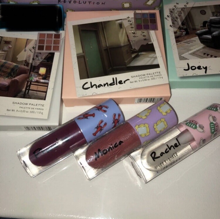 Revolution X Friends TV Show Makeup and Accessories Bundle Limited Edition NWT