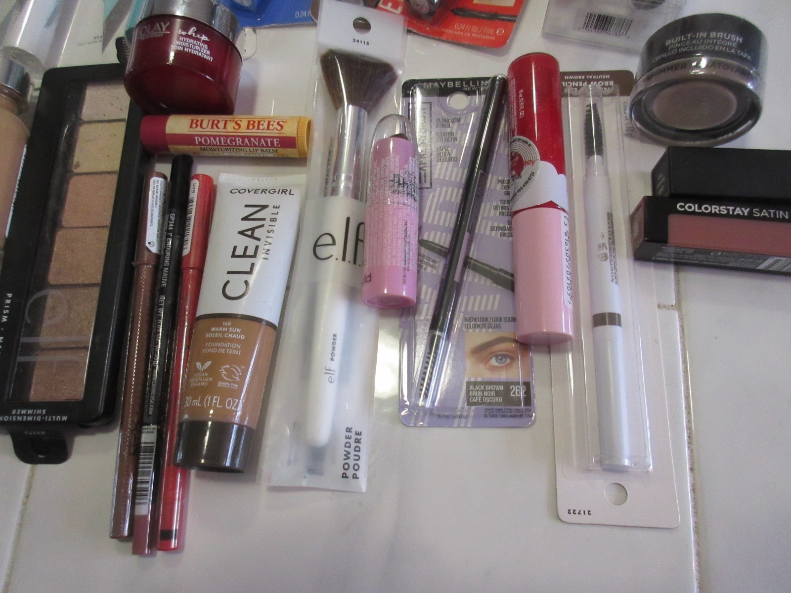 Make up lot 25pcs Maybelline, L’oreal, Elf, Cover girl, Revlon etc. Group 2