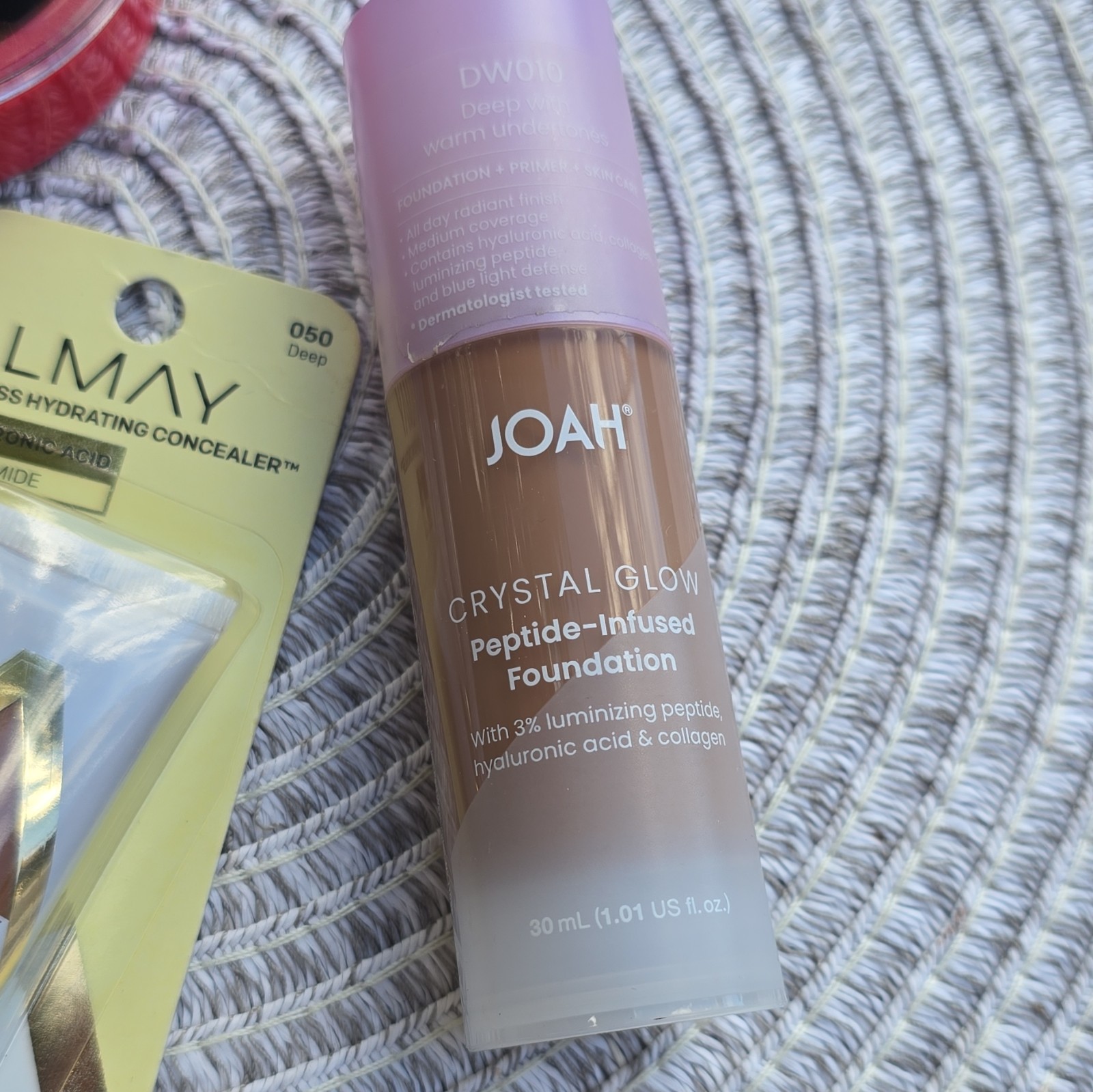 Assorted Full Size Hypoallergenic Fragrance Free Makeup Lot: JOAH, NYX, Almay