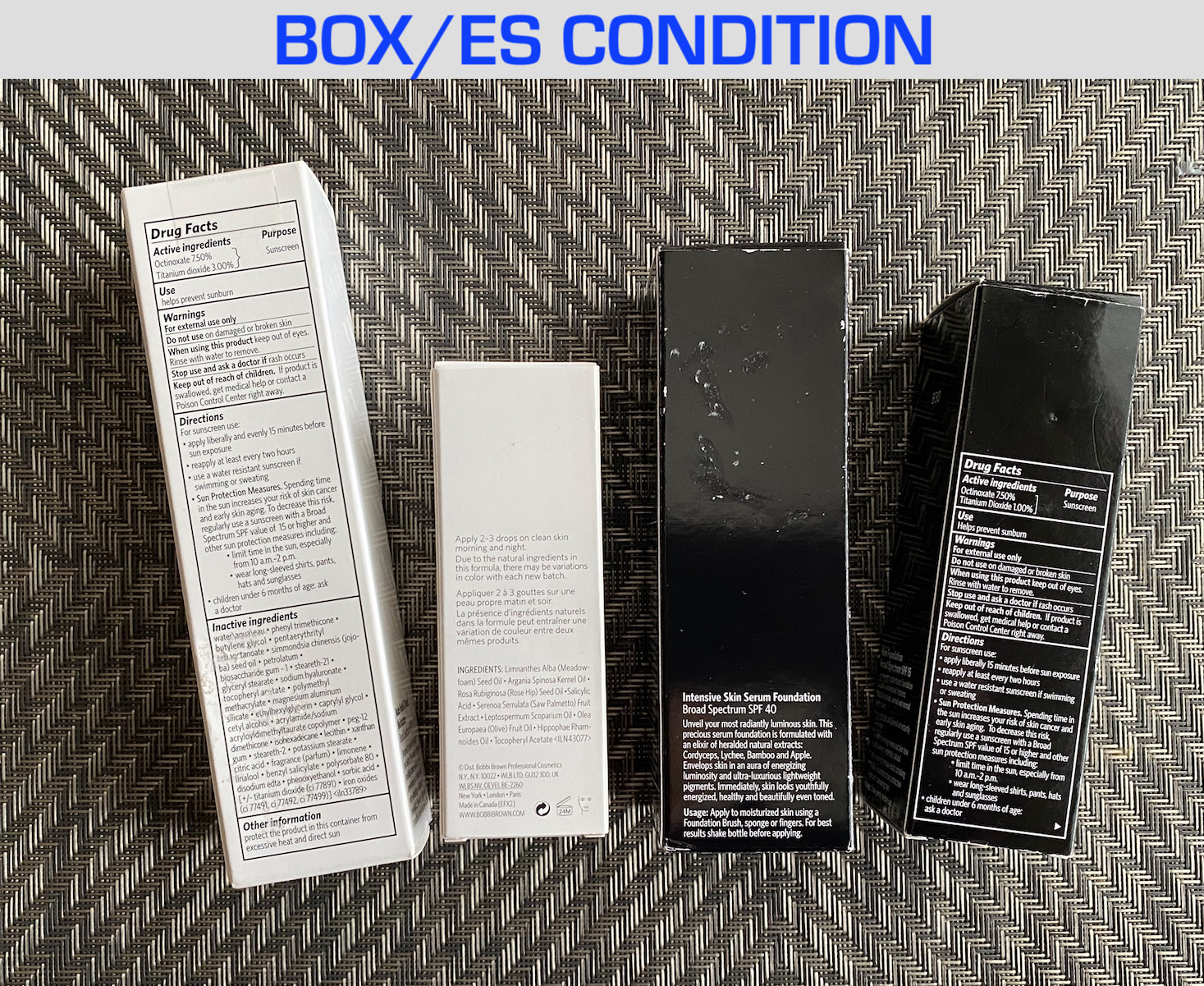 BOBBI BROWN MAKE UP / SKIN CARE – CHOOSE YOUR ITEM/S: NEW