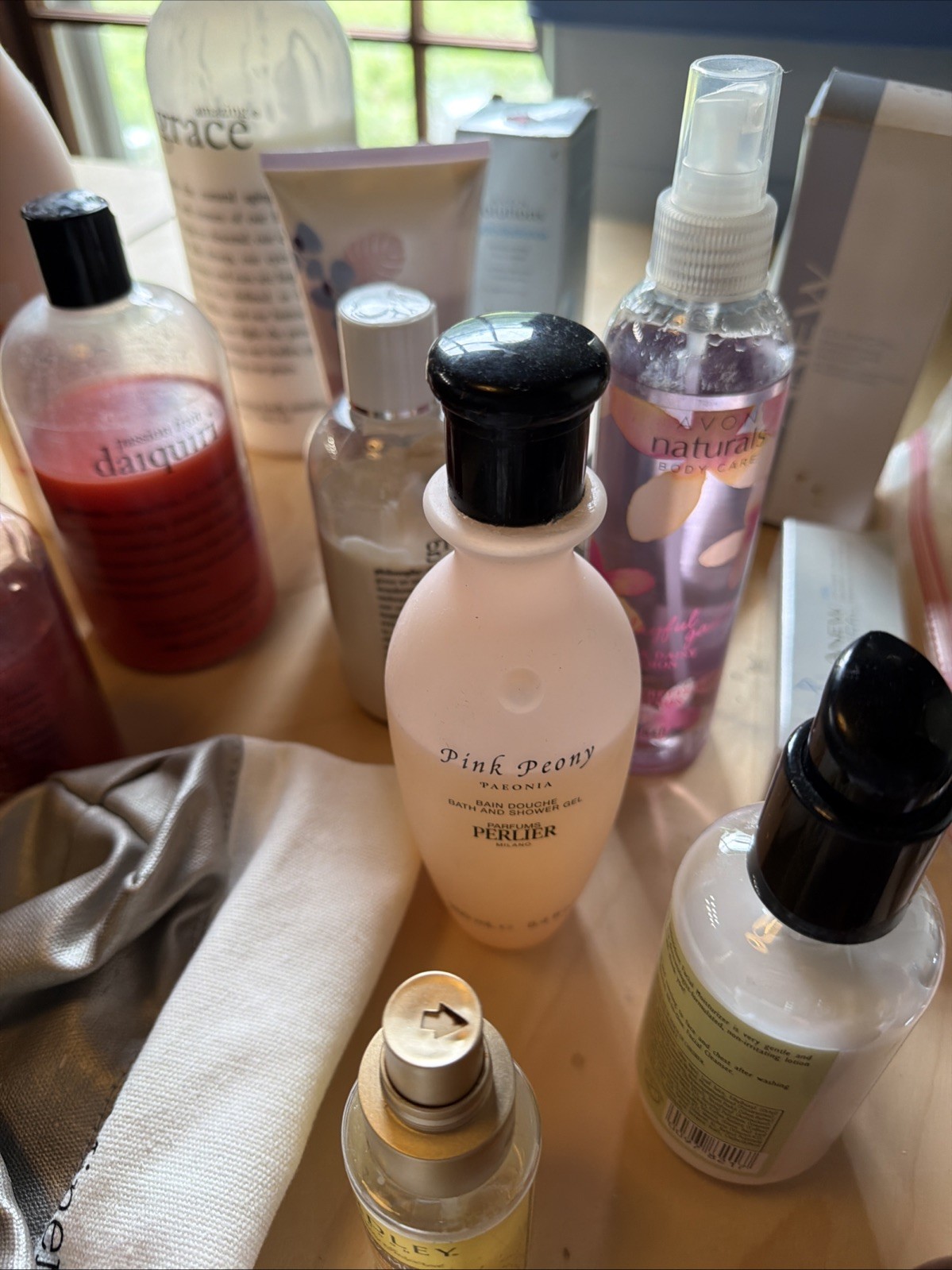 Mixed Beauty Supply Lot – Ed Hardy, Philosophy, Bigelow, Perfumes, Avon, Taylor