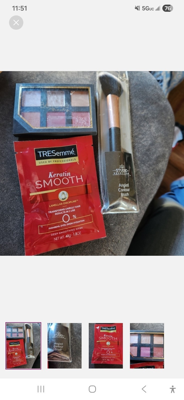 Mixed Lot of 25 pieces of Diffrent Brand makeup with a black makeup bag.