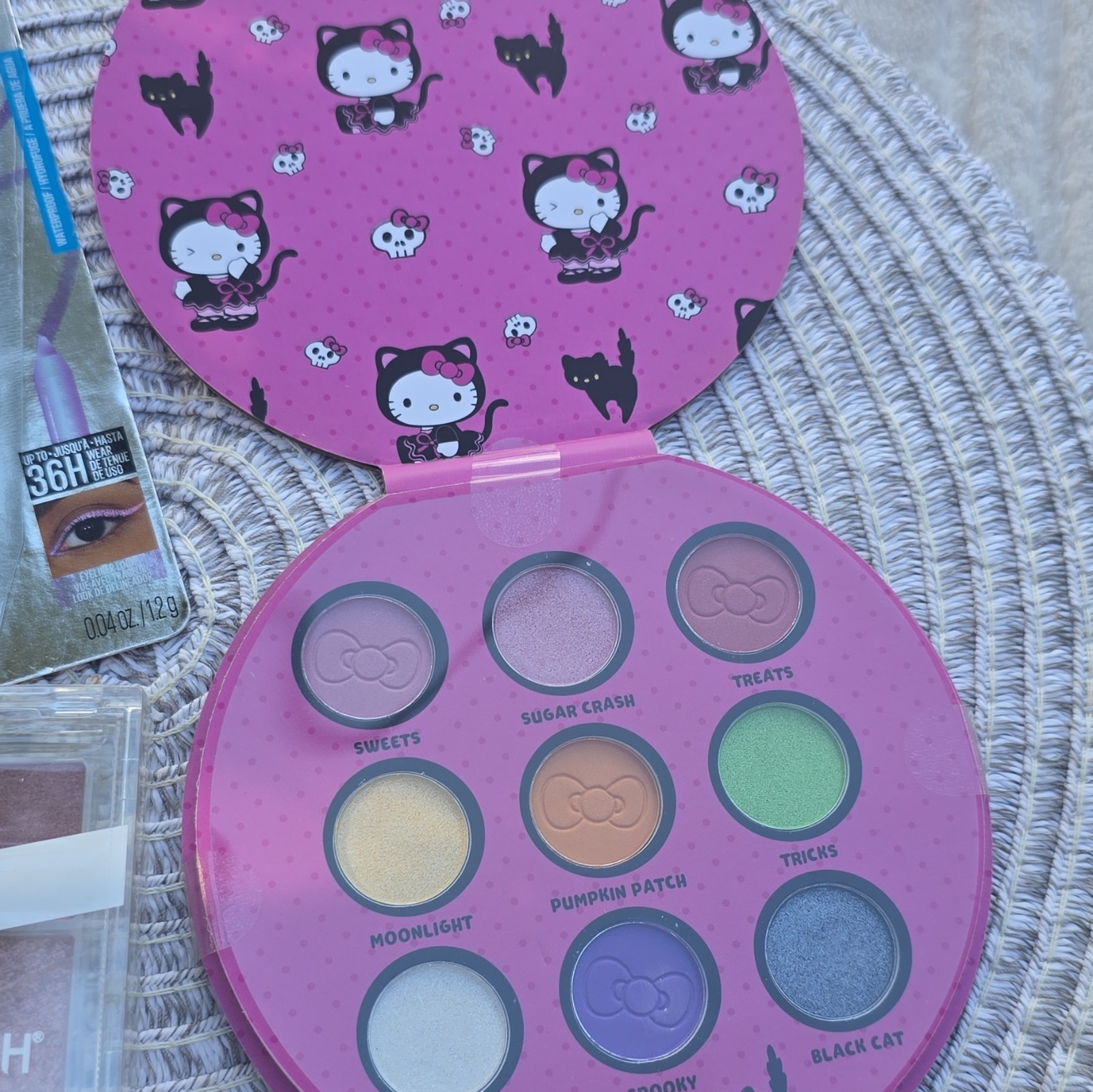 Assorted Full Size Cruelty Free Makeup Lot: Hello Kitty, Maybelline, Joah