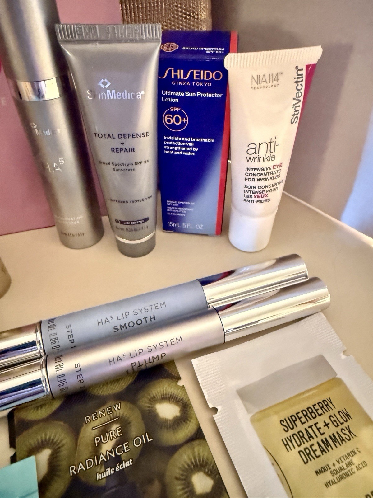 27 Pcs High End Lot Travel Size Skincare Samples La Mer Skincutical Skinmedica