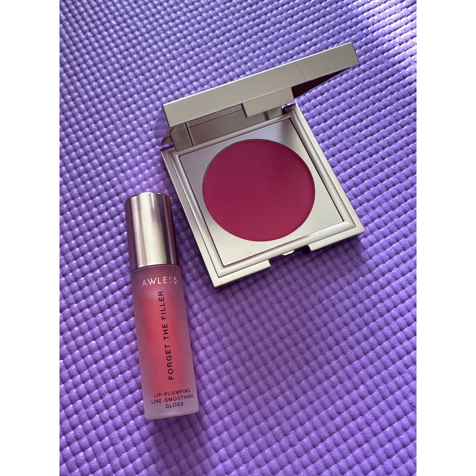 New Lawless Makeup Bundle Pinch My Cheeks Cream Blush & Lip Plumping Gloss