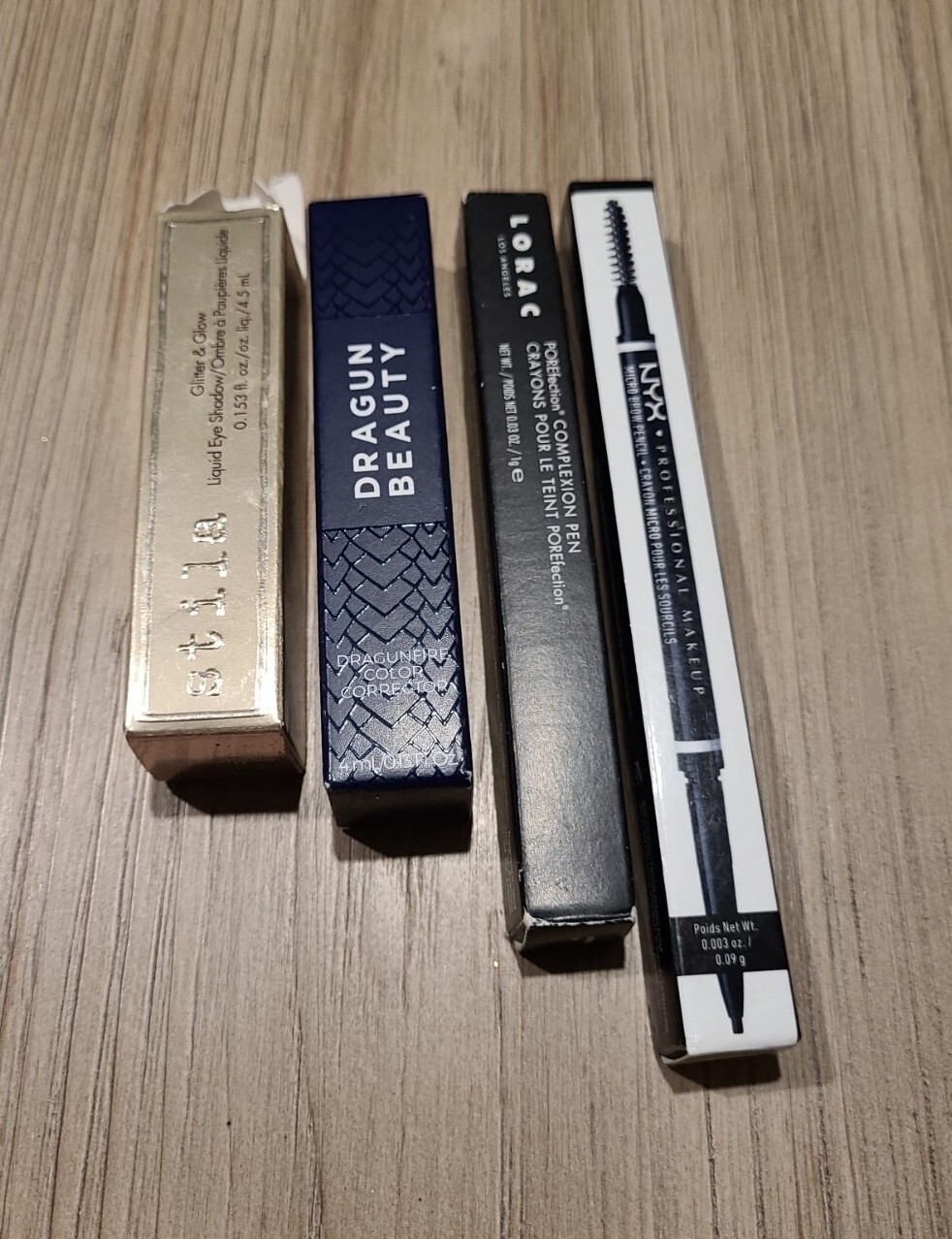 Mixed Beauty Makeup Lot Of 4 Lorac, Stila, Dragun Beauty, NYC
