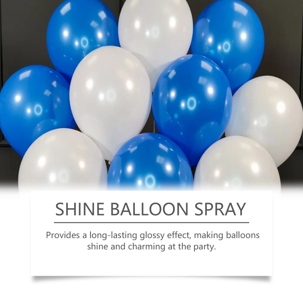 balloon gloss spray party atmosphere holiday decorat spray