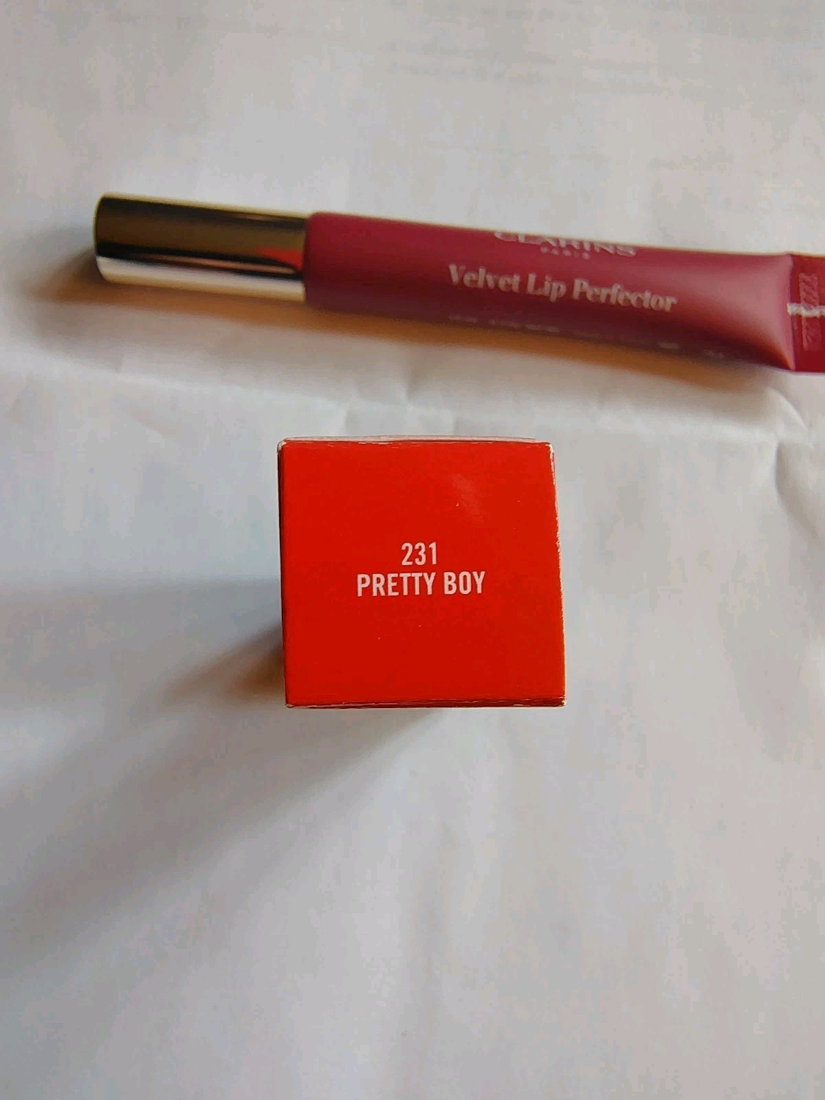 Lot Of 2 New Makeup Cosmetics MAC Cremesheen Lipstick Clarins Lip Perfector