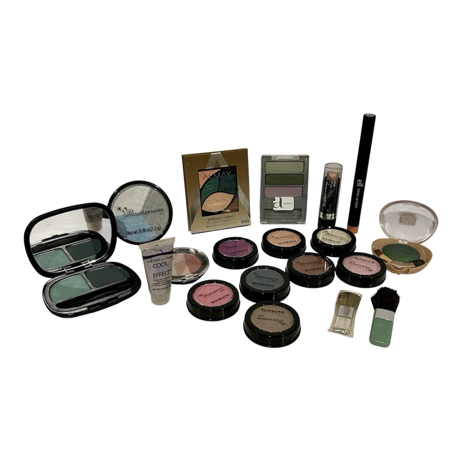 Mixed Beauty Lot 17 Items 15 Eyeshadows 2 Lipsticks **Read Description