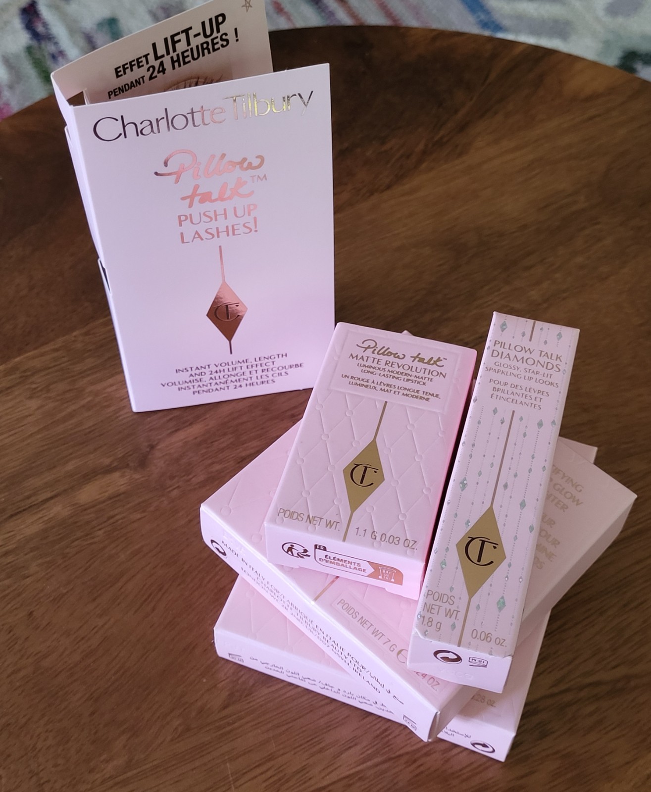 CHARLOTTE TILBURY – lot of 5 BNIB Pillow Talk including Multi-Glow Dream Light