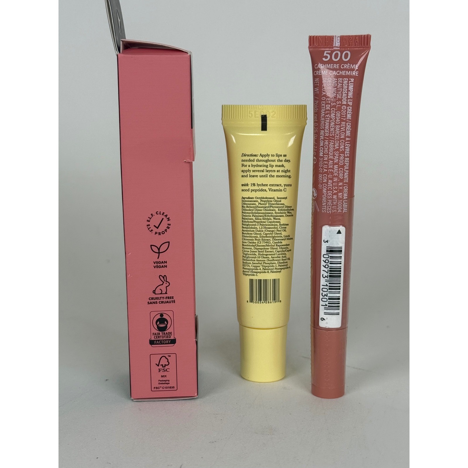 e.l.f. Good Light Revlon Lip Balm Plumping Treatment Bundle Lot New