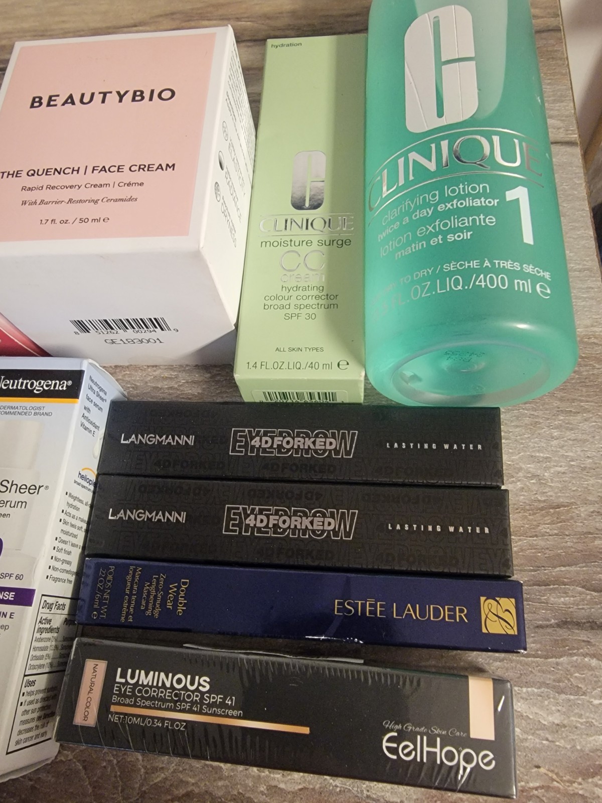 Facial Skin Care Lot Neutrogena Olay Beauty Bio Clinique Estee Lauder Dermablend