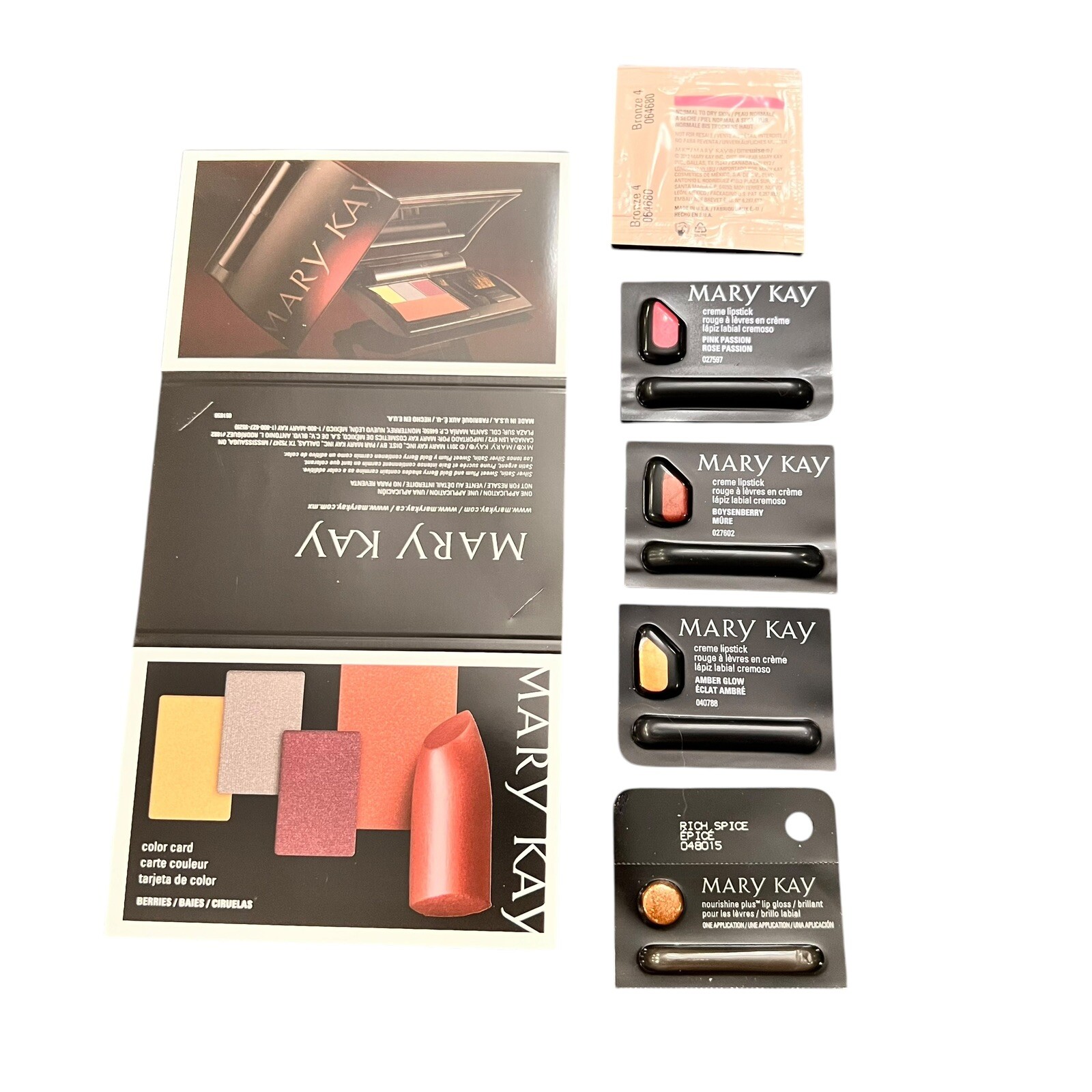 Mary Kay Lot Assorted Samples New & Discontinued Colors Single Use Travel #122