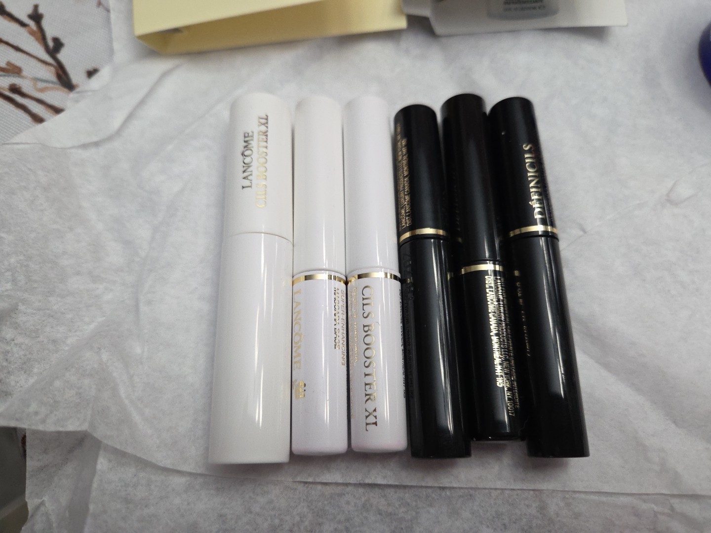 Lancome Travel Make Up Bag & Lot Of 17 Assorted Products