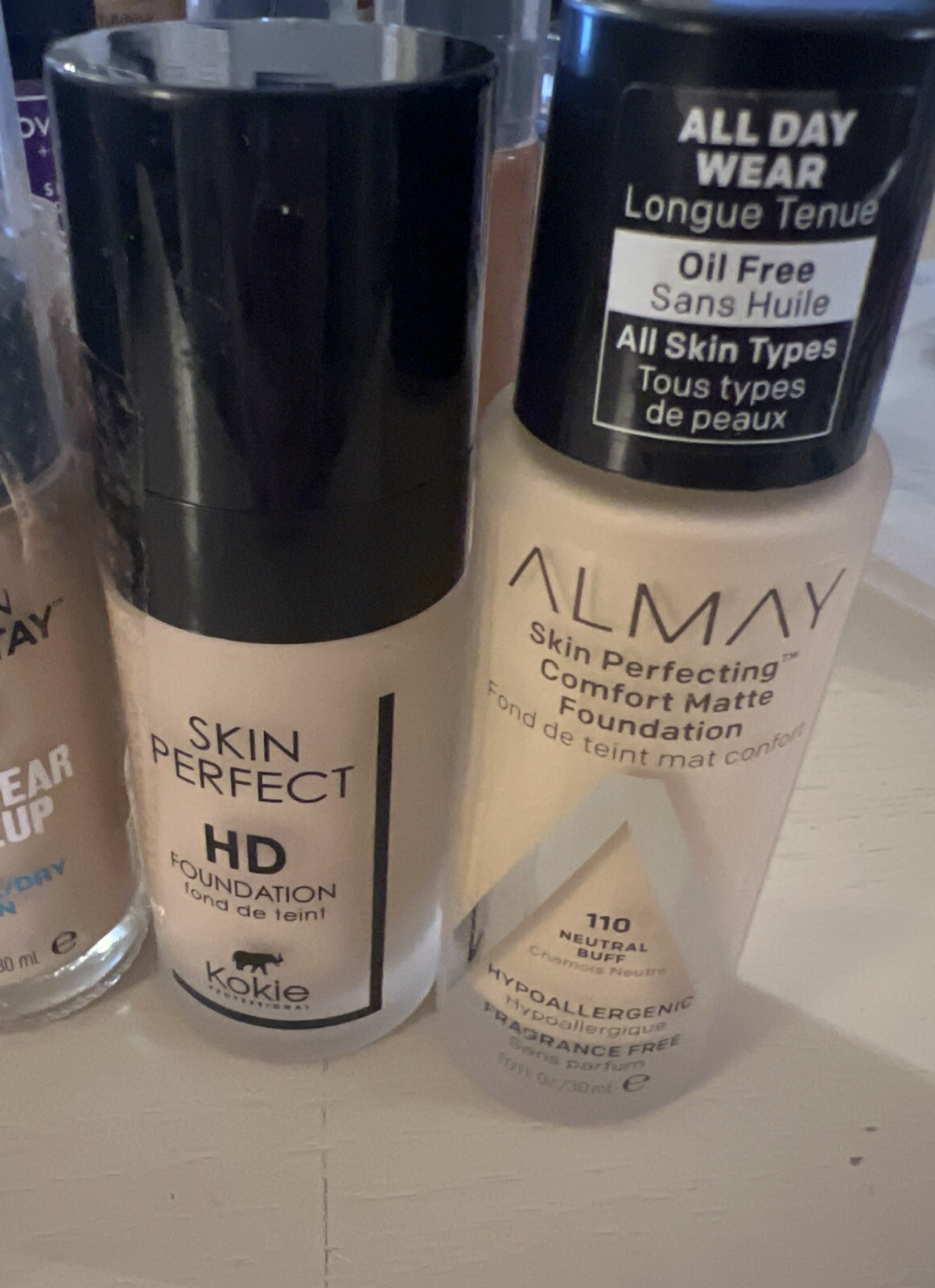 5 pack Mixed Lot Foundations~New~ Fair Light Shades~ See Photos ~New