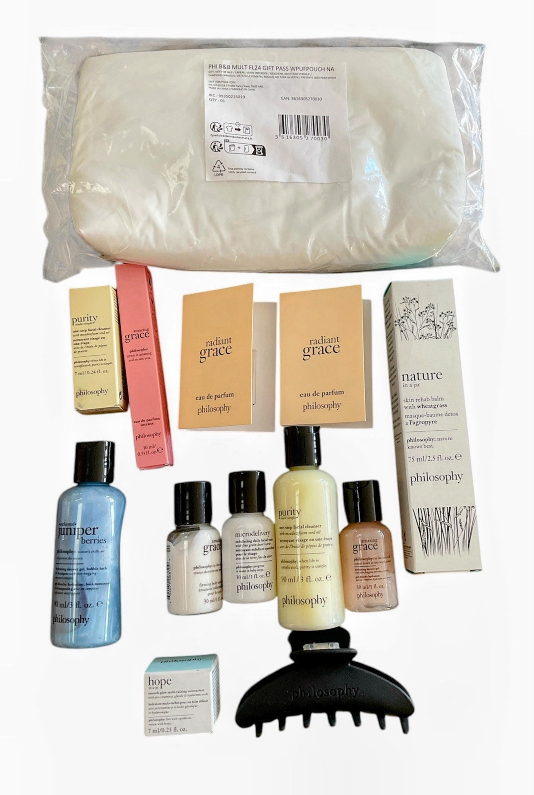 philosophy Skin Care & Perfume 13 Piece Bundle NEW