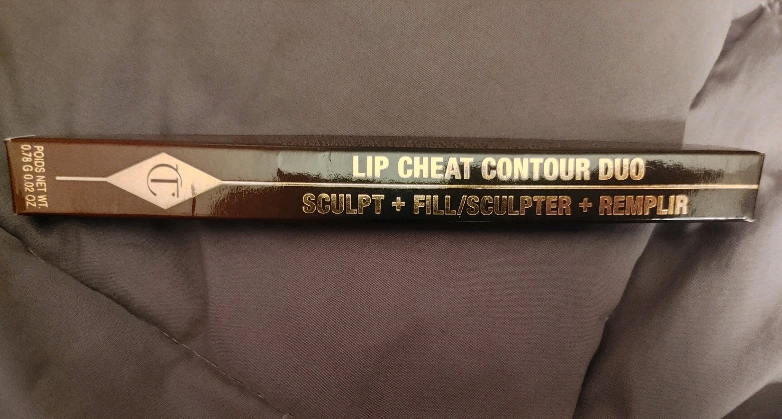 Charlotte Tilbury Lip Cheat Contour Duo Stick Deep shade New In Box