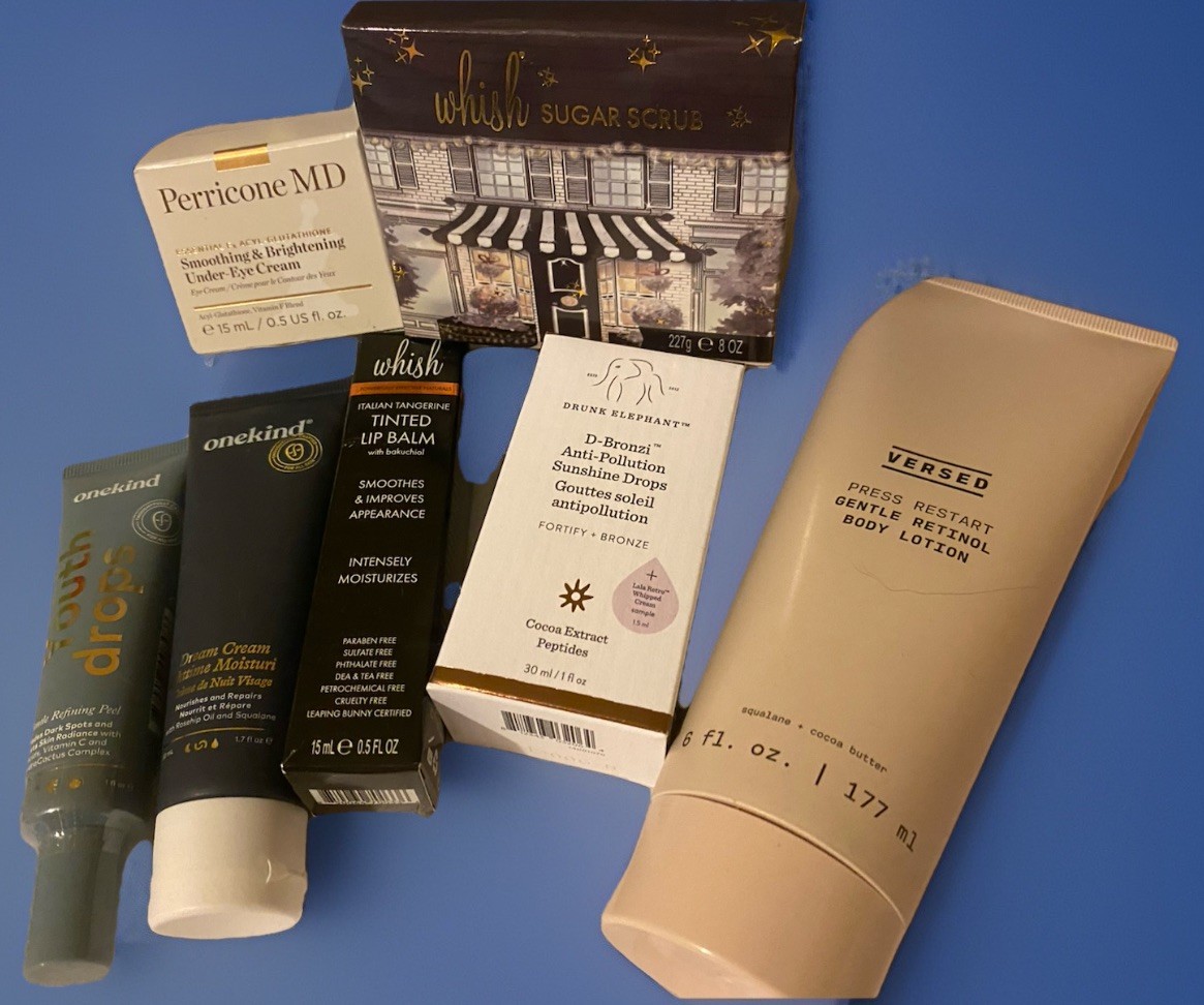7 Pc HighEnd Premium Beauty Skincare Luxury Brands Bundle WHISH SUGAR SCRUB❣️❣️