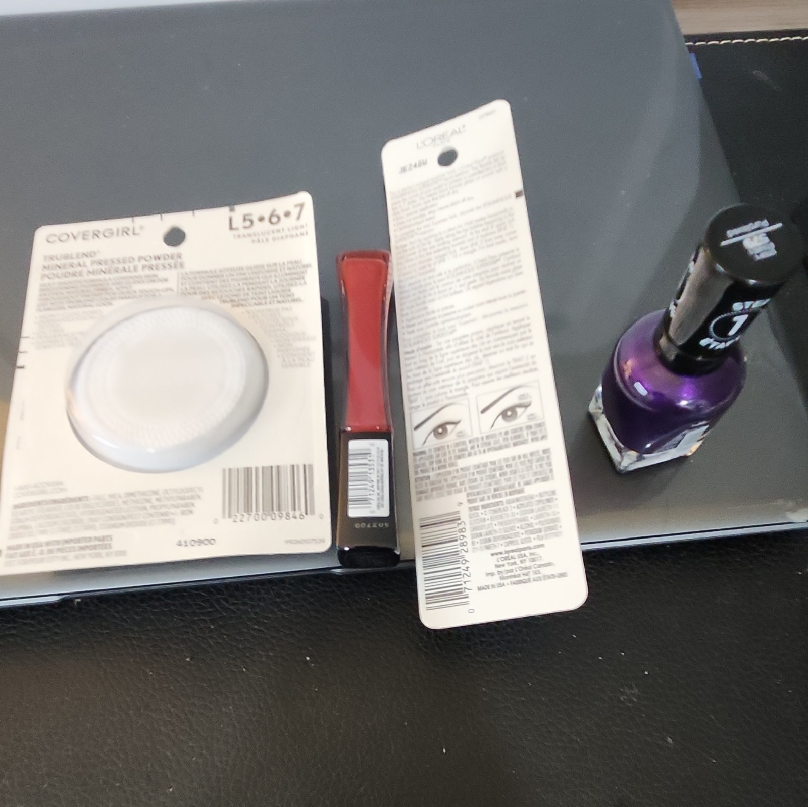 Mix bag nail,lip,Eyeliner, COVERGIRL,hansen,L’Oreal
