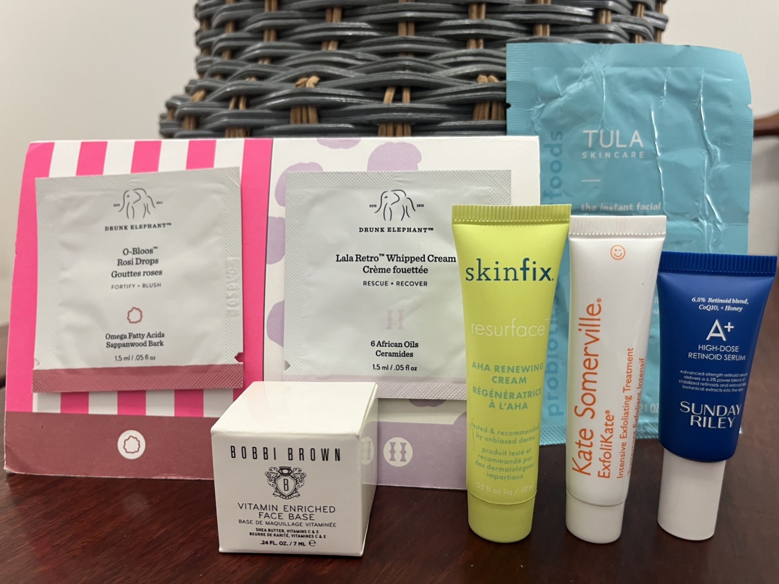 LOT High End Skincare Sunday Riley, Drunk Elephant, Bobbi Brown, Kate Somerville