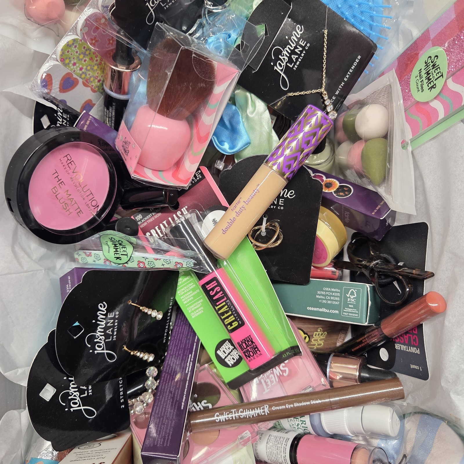Huge Makeup Lot New Bundle High-end Cosmetics Beauty Jewelry 24 Pcs
